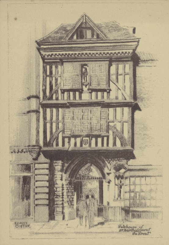 Porthuset av St Bartholomew den store av Ernest Coffin
