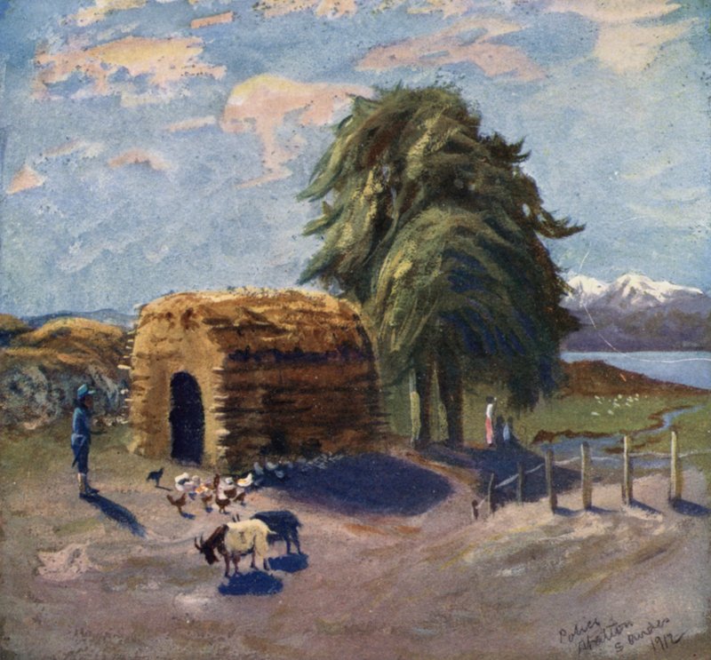 En landspolisstation av Ernest William Christmas