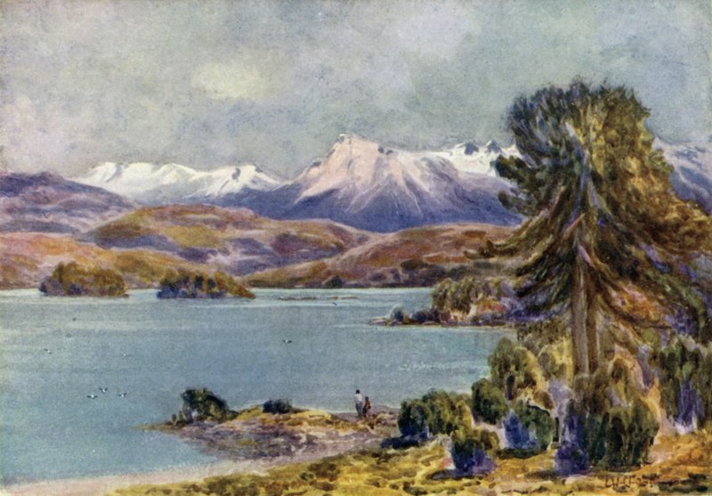 Moquhue sjön av Ernest William Christmas