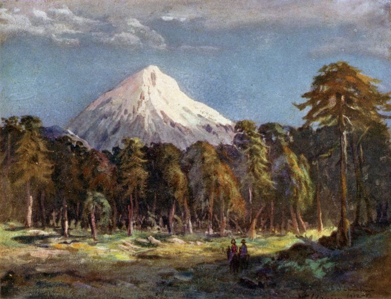 Mount Llanin, södra Anderna av Ernest William Christmas