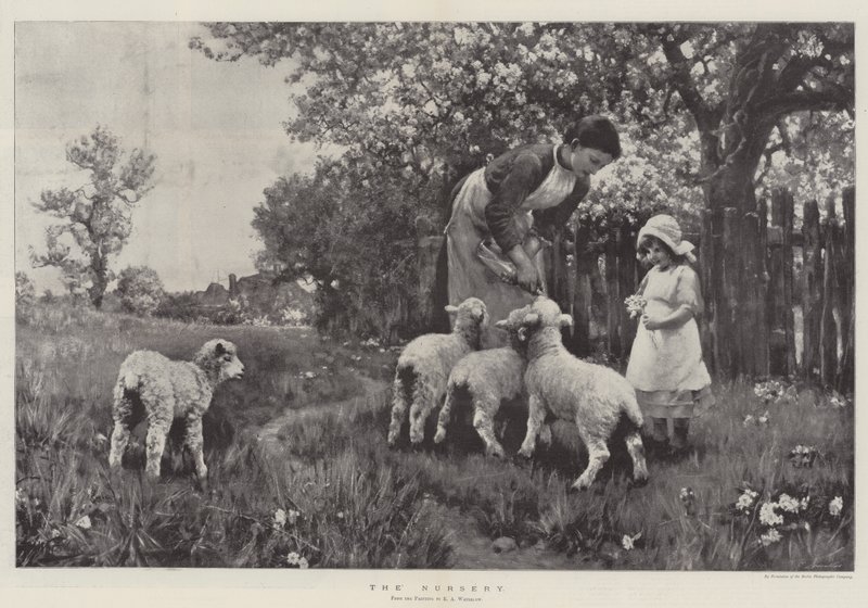 Barnkammaren av Ernest Albert Waterlow