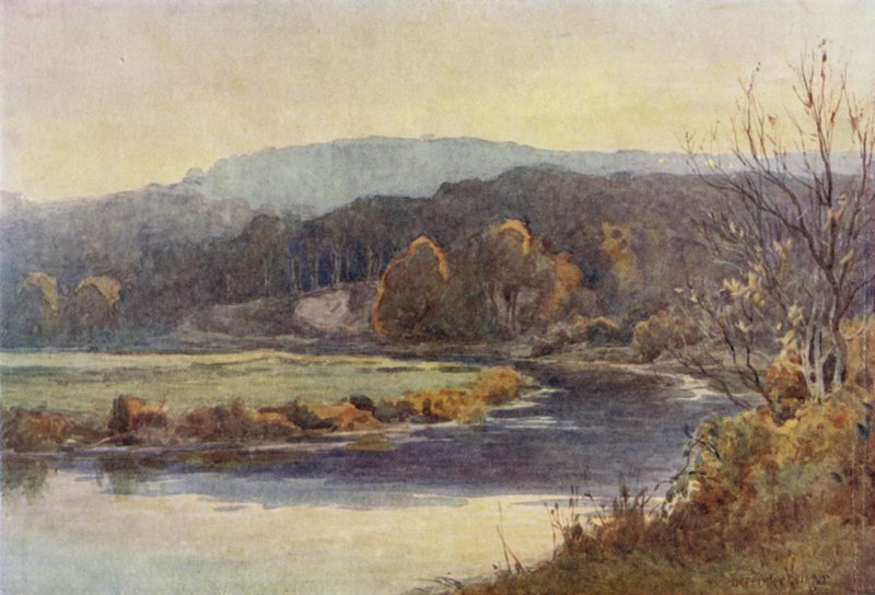 Skogen och vattenvägen av Ernest Benger or Berenger