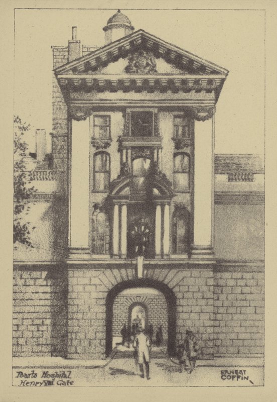 Barts sjukhus, Henry VIII-porten av Ernest Coffin