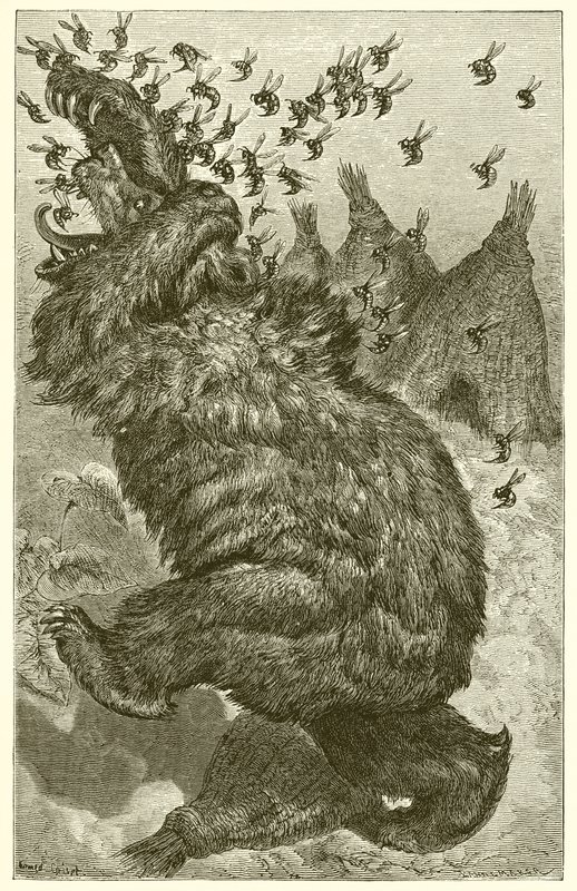 Björnen och bikuporna av Ernest Henry Griset
