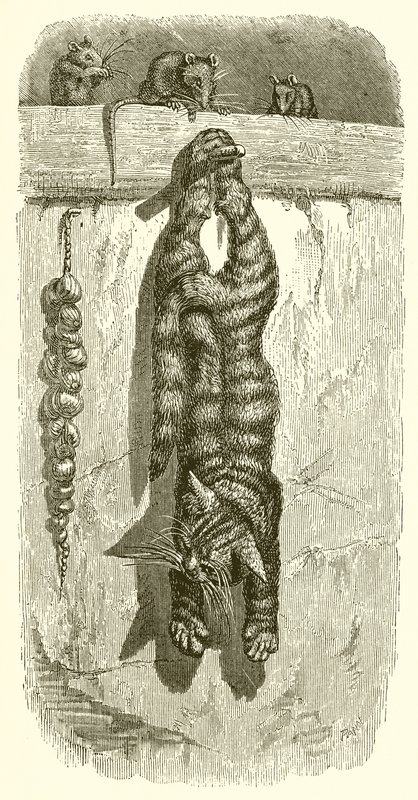 Katten och mössen av Ernest Henry Griset