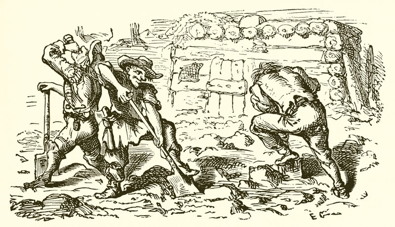 Maken och hans söner av Ernest Henry Griset