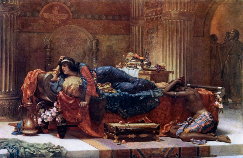 Drottning Vashti av Ernest Normand