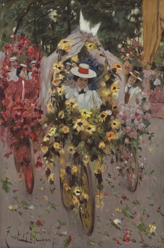 Cykelkarneval av Ernst Heilemann