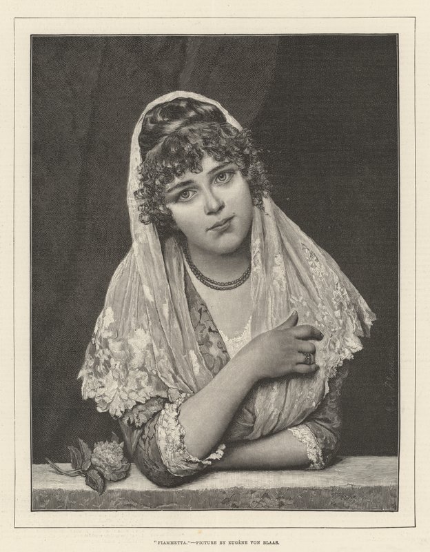 Fiammetta av Eugen von Blaas