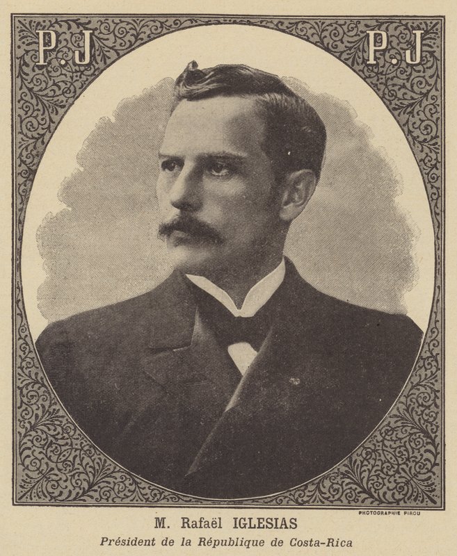 Rafael Iglesias, Republiken Costa Ricas president av Eugene Pirou