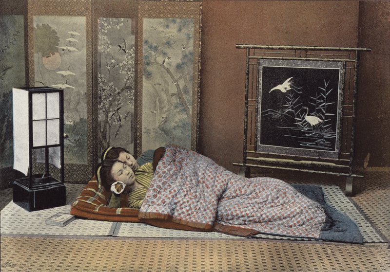Sovrum i Japan av European Photographer