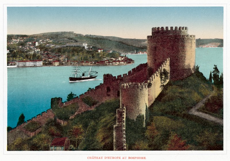 Chateau DEurope Au Bosphore (färgfoto) av European Photographer