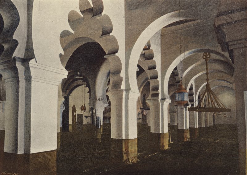 Stora moskén i Djama-Kebor, till Tlemcen av European Photographer