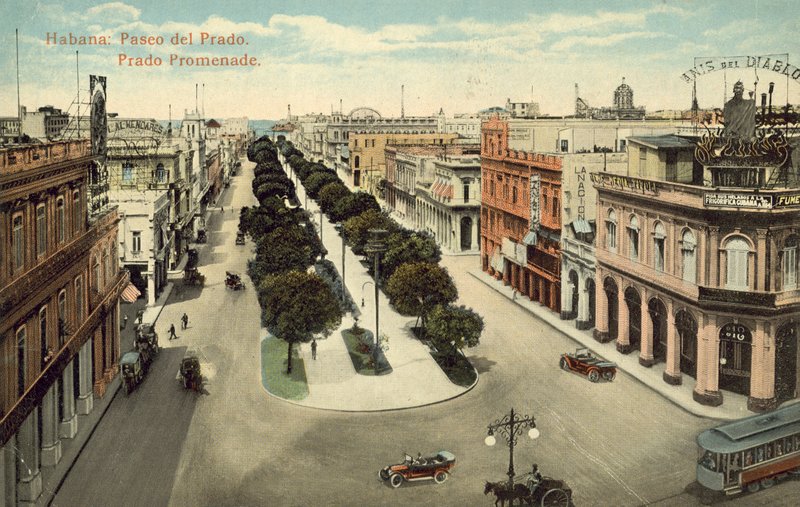 Havanna, Kuba, Paseo De Prado, Pradopromenaden av European Photographer