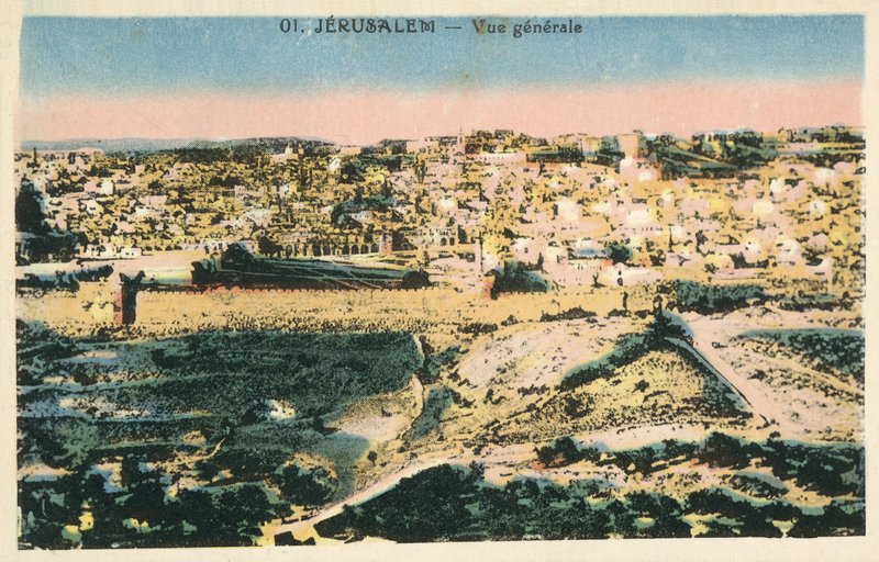 Jerusalem, allmän syn av European Photographer