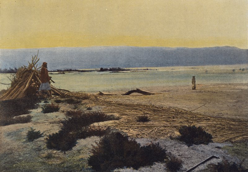 Döda havet vid Jordans mynning av European Photographer
