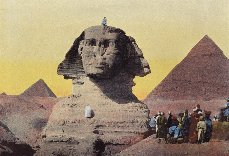 Sfinxen Och Pyramiderna av European Photographer