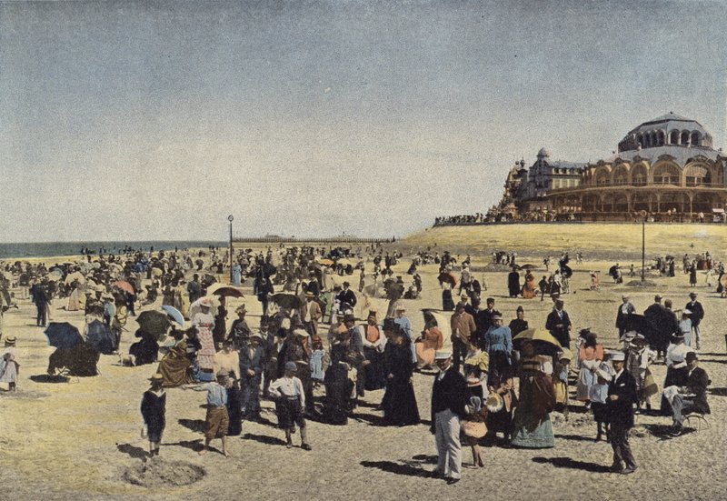 Oostende, stranden och kasinot av European Photographer