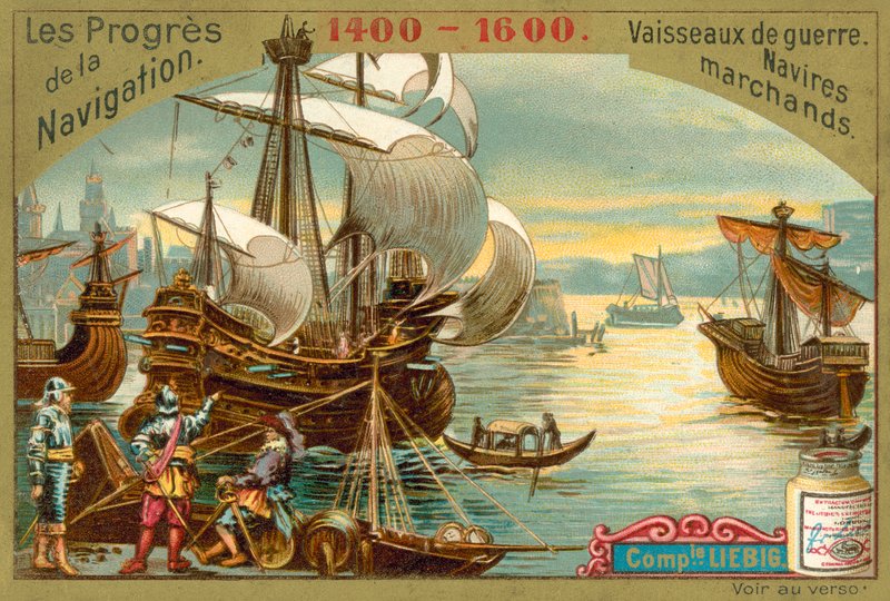 Handelsfartyg och örlogsfartyg 1400-1600 av European School