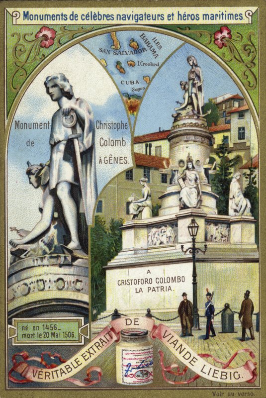 Monument till Christopher Columbus, Genua av European School
