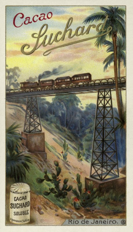 Järnväg, Rio de Janeiro, Brasilien av European School