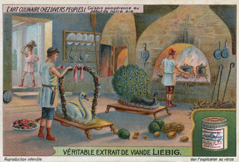 Romerskt kök i Pompeji av European School