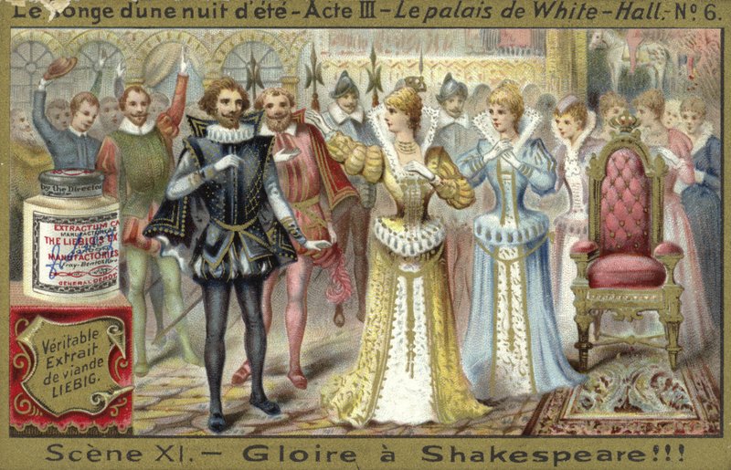 Scen ur En midsommarnattsdröm, en opera av Ambroise Thomas av European School