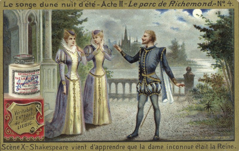 Scen ur En midsommarnattsdröm, en opera av Ambroise Thomas av European School