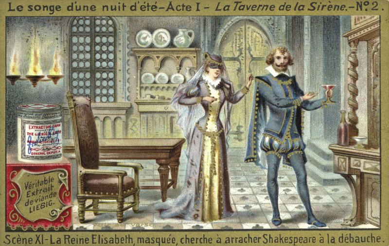 Scen ur En midsommarnattsdröm, en opera av Ambroise Thomas av European School
