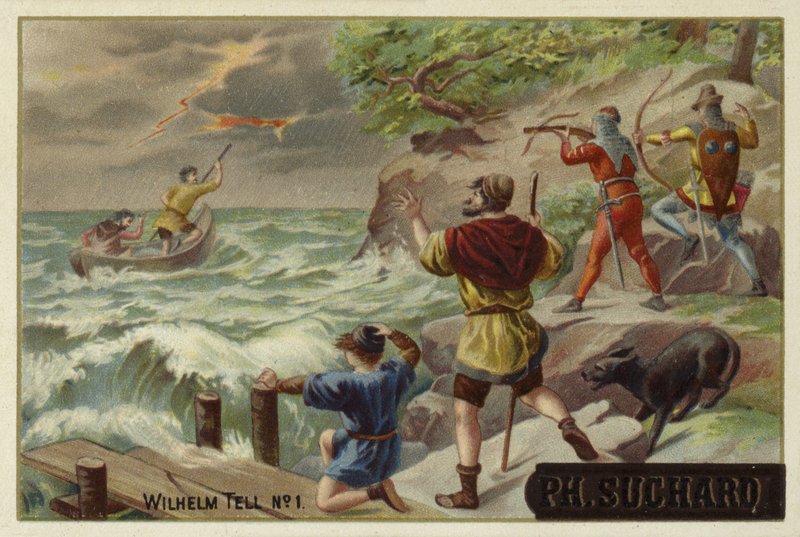 Scen från William Tell av European School