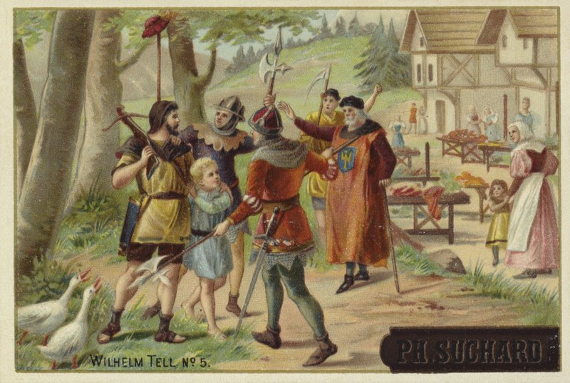 Scen från William Tell av European School
