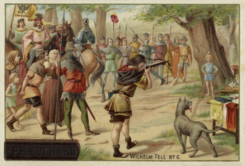 Scen från William Tell av European School