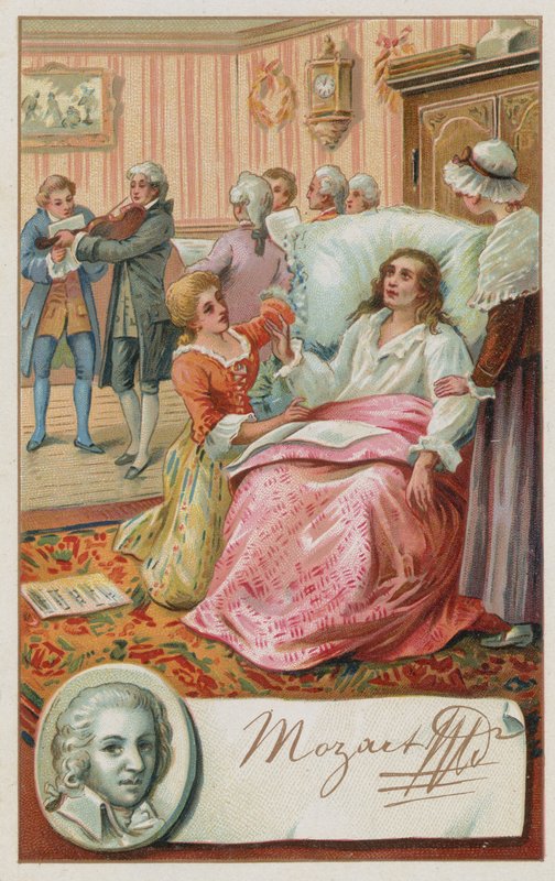 Mozarts död 1791 av European School