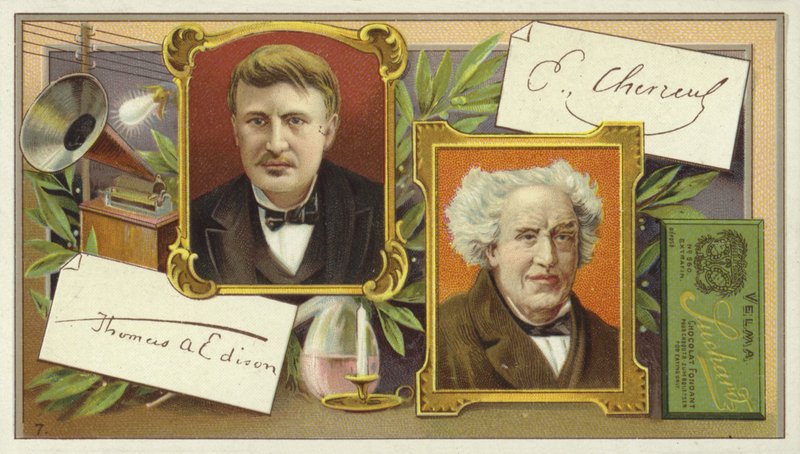 Thomas Edison och Eugene Chevreul av European School