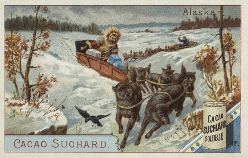 Reser med hundspann, Alaska av European School