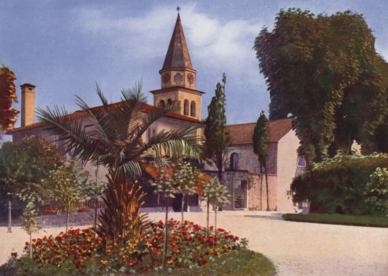 Opatija, nu Opatija i Kroatien: Gamla S:t Jacobs kloster, grundat 1506 (foto) av European Photographer