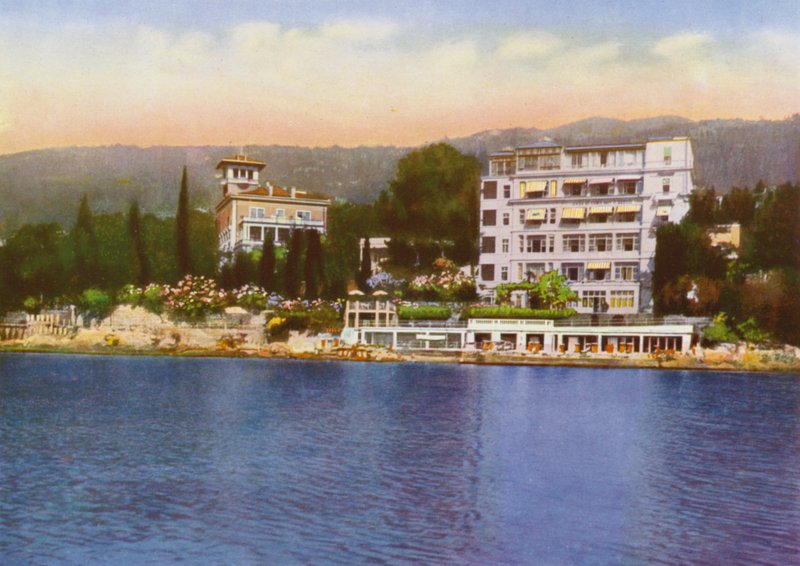Abbazia, nu Opatija i Kroatien: Sanatorium "Abbazia", ​​Dr Szego och Villa Kubelik (foto) av European Photographer