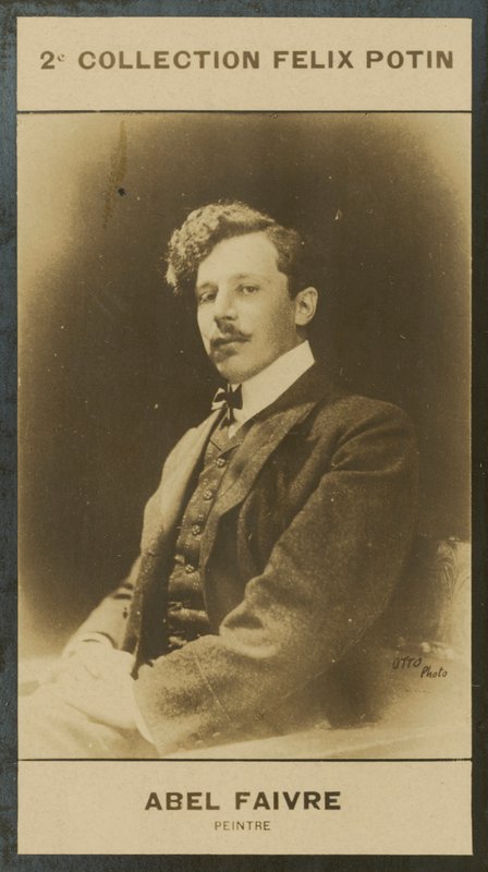 Abel Faivre, målare (s/v foto) av European Photographer