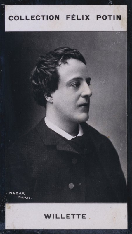 Adolphe Willette (1857) (s/v foto) av European Photographer