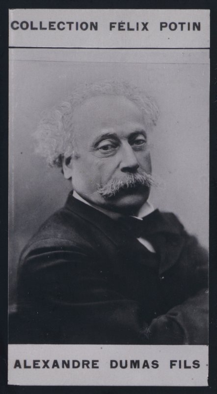 Alexandre Dumas Son (1824-1895) (s/v foto) av European Photographer