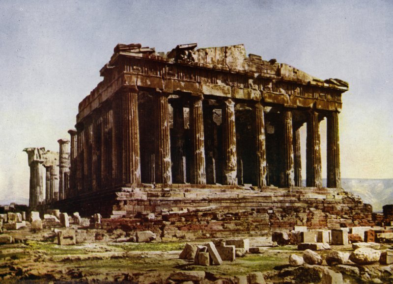 Aten, Parthenon (foto) av European Photographer