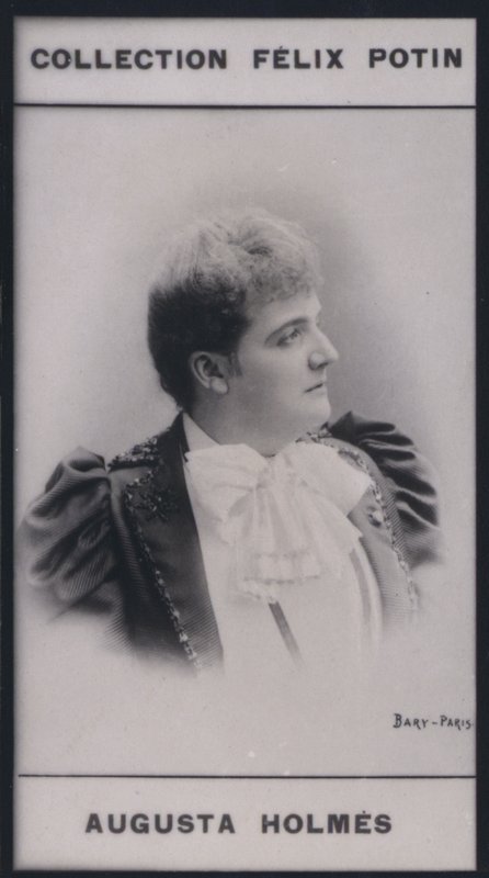 Augusta Holmes (1850-1902) (s/v foto) av European Photographer