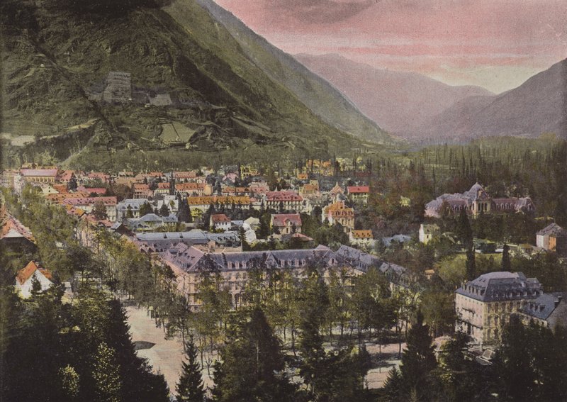 Bagneres-De-Luchon, allmän utsikt av European Photographer