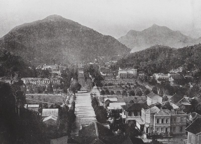 Brasilien: Petropolis, Simla i Brasilien (svartvitt foto) av European Photographer