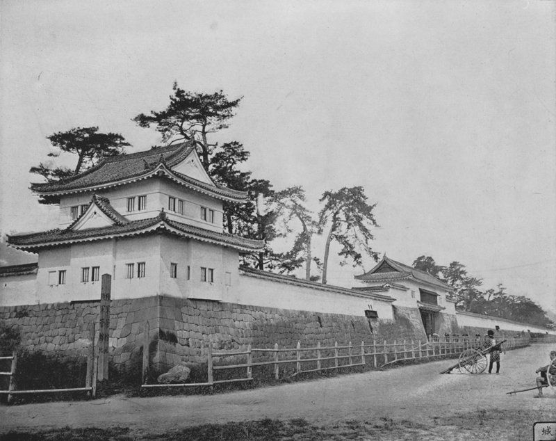 Castle of Nijo, Japan (s/v foto) av European Photographer