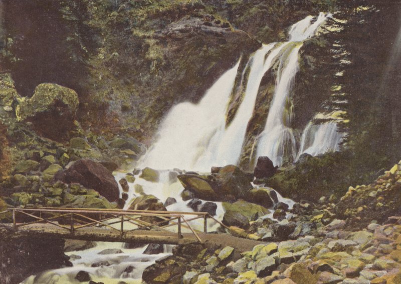 Cauterets, Lutour vattenfall av European Photographer