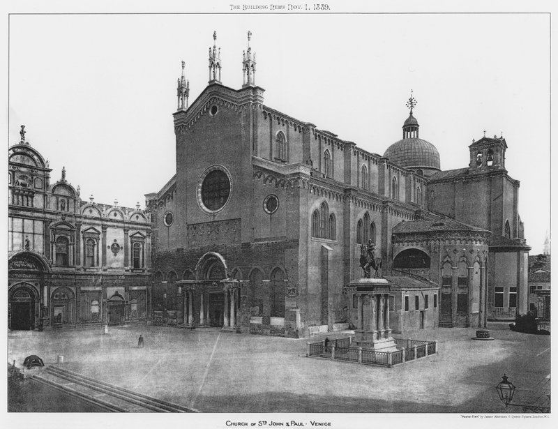 Sts John and Paul Church, Venedig (s/v foto) av European Photographer