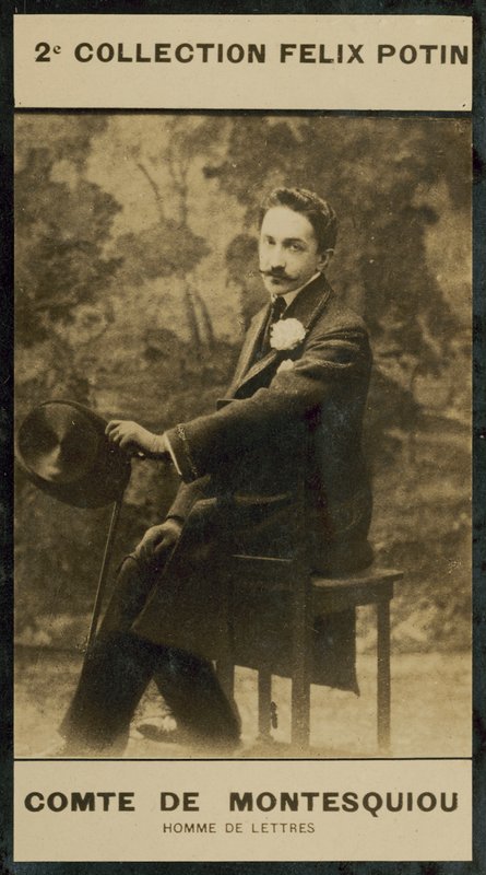 Greve Robert De Montesquiou, Bokstävernas man av European Photographer