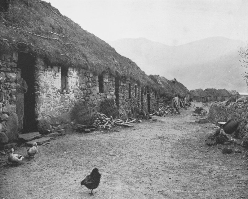 Torparhem på Shetlandsöarna (s/v foto) av European Photographer