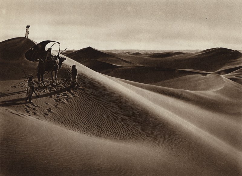 Sanddyner (svartvitt foto) av European Photographer